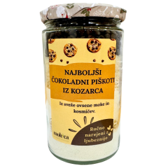 Čokoladni piškoti iz kozarca, 460 g