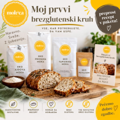 Paket - moj prvi brezglutenski kruh