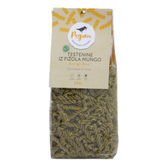 Testenine iz mungo fižola Pegan eko, 250 g