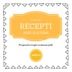 E - knjiga receptov brez glutena