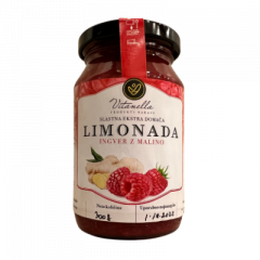 Limonada z ingverjem in malino, 300 ml