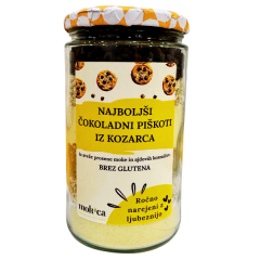 Proseni Piškoti iz kozarca - BREZ GLUTENA, 470 g