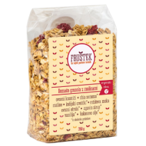 Granola z malinami, 350 g