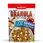 Granola AMAFOOD jabolko in cimet, brez glutena, 200 g