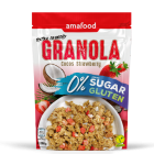 Granola AMAFOOD kokos in jagoda brez glutena, 200 g